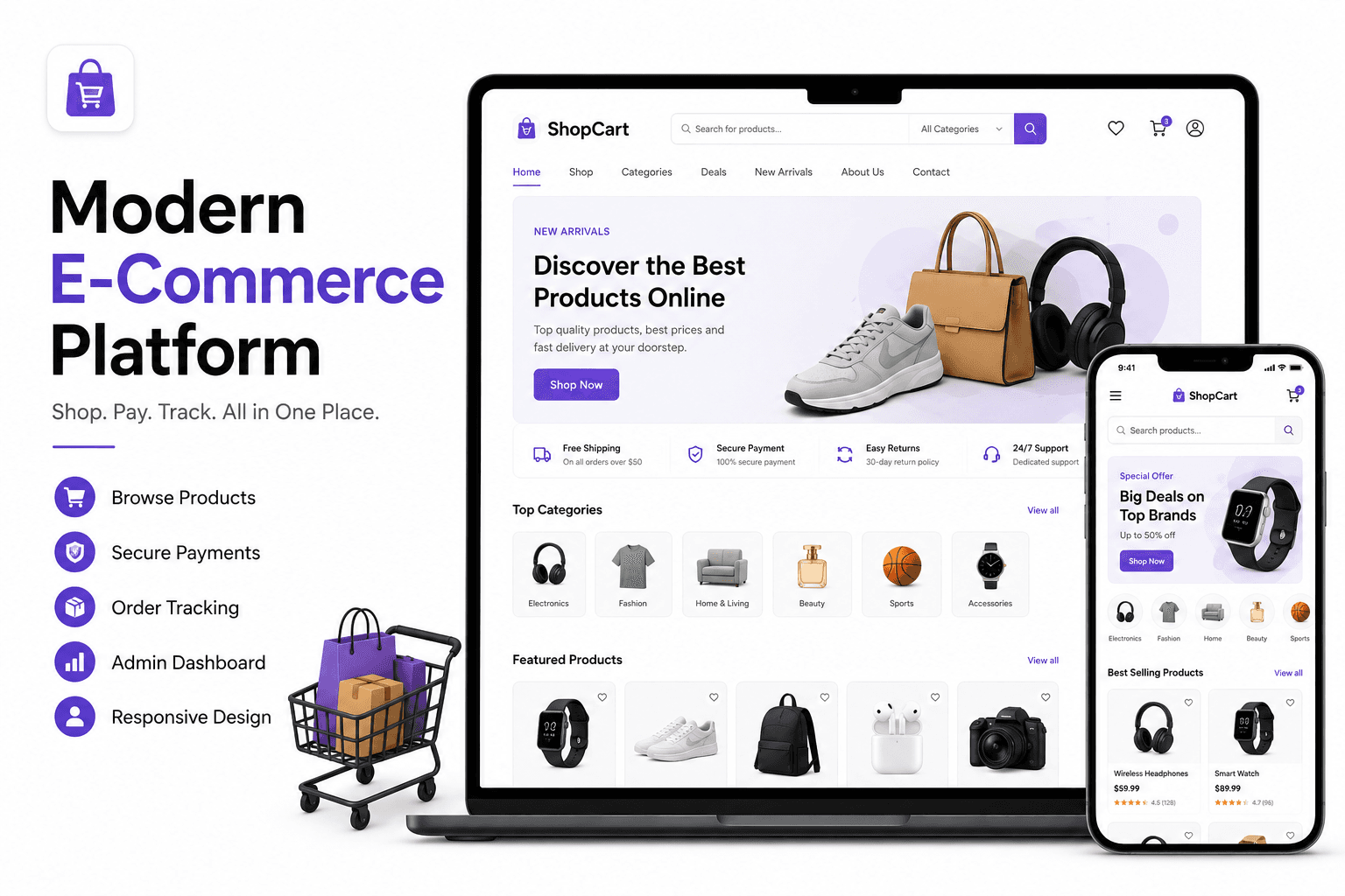 Modern E-Commerce Platform