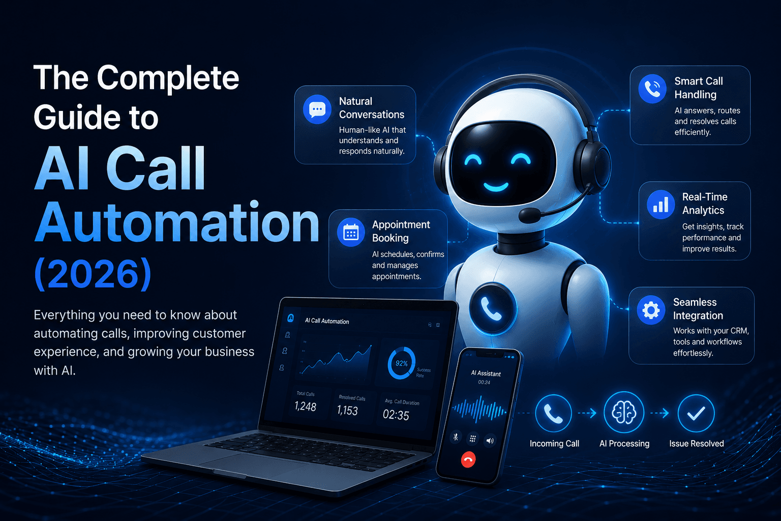 Diagram of AI call automation pipeline